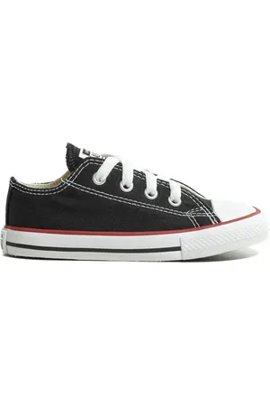 Converse Infantil - Tênis Ck0001 Preto/Vermelho