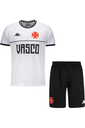 Kappa Infantil - Conjunto Vasco Da Gama Supporter -