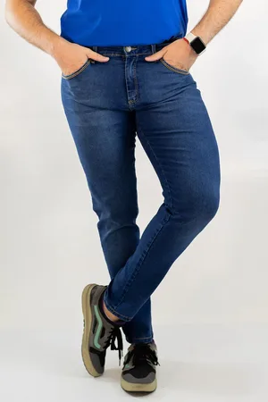 Anticorpus JeansWear Calça Jeans Skinny Masculina Azul Médio Anticorpus