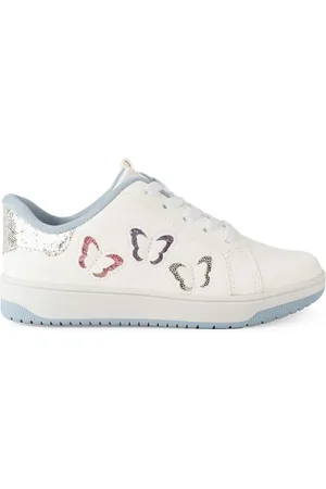 PINK CATS Infantil - Tênis Casual Sneaker Menina V5421 Branco