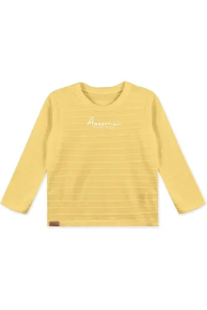 Marisol Infantil - Camiseta Manga Longa Comfort Masculina