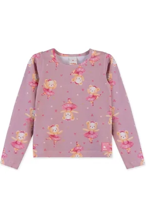 Marisol Infantil - Blusa Estampada Com Aroma Com Aroma Manga Longa Feminina