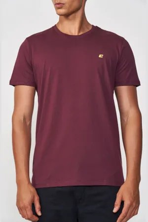 Colcci Camiseta Maculina Bordo