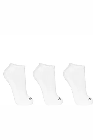 OLYMPIKUS Meia Cano Curto Kit 3 Pares Oimsa81920 Branco