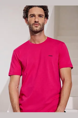 Forum Camiseta Slim Rosa