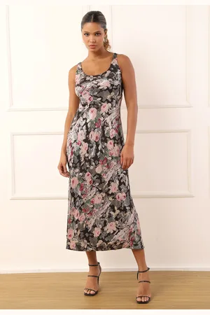 Ralph Lauren Vestido Midi Preto