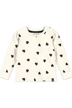 Marisol Infantil - Blusa Coração Manga Longa Feminina