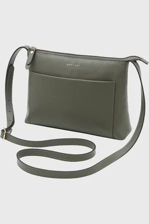Mariart Bolsa Transversal de Couro Tacacá Adão