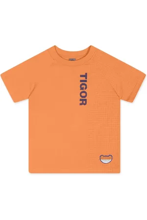 Tigor T. Tigre Infantil - Camiseta Manga Curta Masculina
