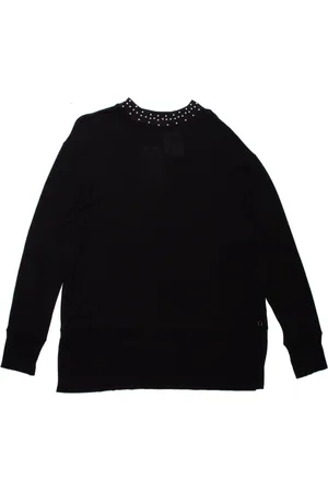 Rovitex Blusão Feminino Secret Glam Plus Size Gola Pérola