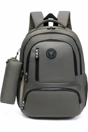 Cavalera Kit Mochila Estojo Feminino Escolar Faculdade Espaçosa Resistente