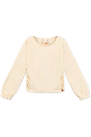 Marisol Infantil - Blusa Cropped Manga Longa Feminino