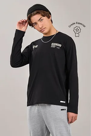 Elian Infantil - Camiseta Juvenil Menino Manga Longa Freedom Beats