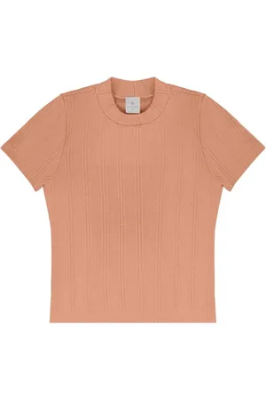 Lecimar Infantil - Blusa Em Canelado Trançado Pv 1703602
