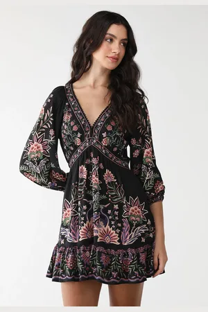 Gentleman Farmer Vestido Curto Jardim Maravilhoso
