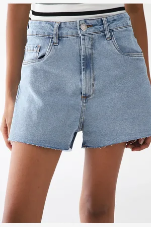 My Favorite Things Short Jeans Comfort Barra Destroyed