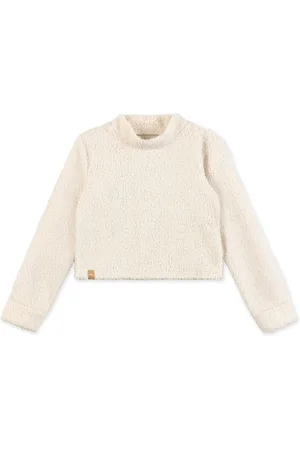 Marisol Infantil - Blusa Cropped Carneirinho Manga Longa Feminina