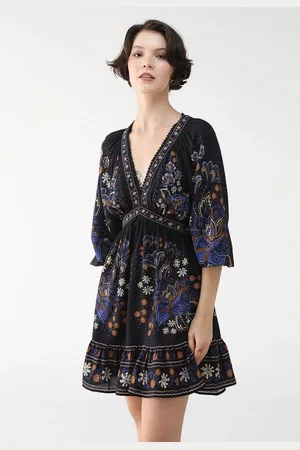 Gentleman Farmer Vestido Curto Noite Florida