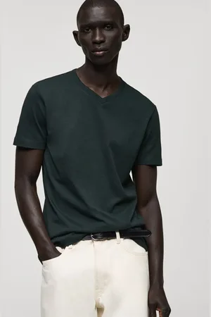 MANGO Camiseta Slim Chelsea Cotton