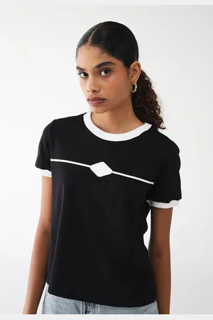LANCA PERFUME Camiseta Reta Logo Preta