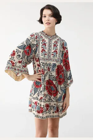 Gentleman Farmer Vestido Curto Francisca Off-White