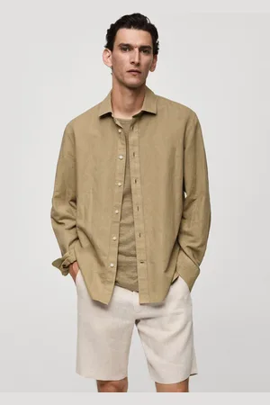 MANGO Camisa Reta Lisa