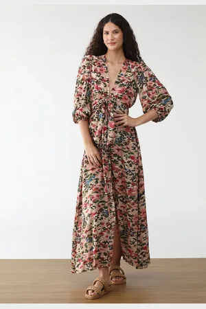Gentleman Farmer Vestido Longo Jardim de Flor