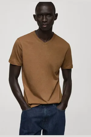 MANGO Camiseta Slim Chelsea Cotton