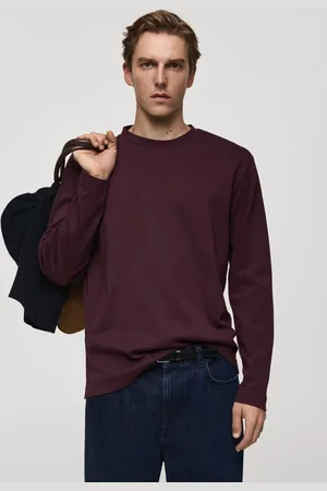 MANGO Camiseta Regular Lisa
