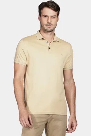 Aramis Polo Tshirt Liquid Cotton Amarelo Dente Leão