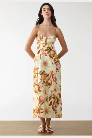 Gentleman Farmer Vestido Midi Romance de Flor