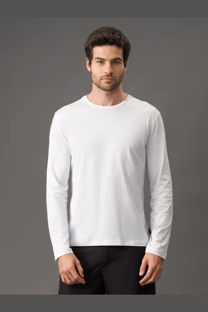 Calvin Klein Camiseta Masculina Pima Manga Longa Calvin Klein