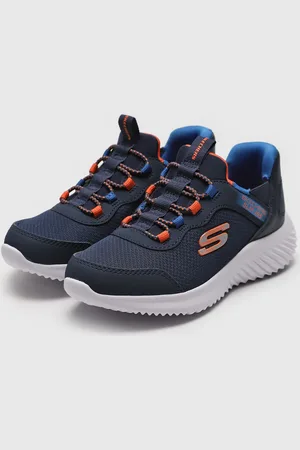 Skechers Infantil - Tênis Performance Bounder Azul-Marinho