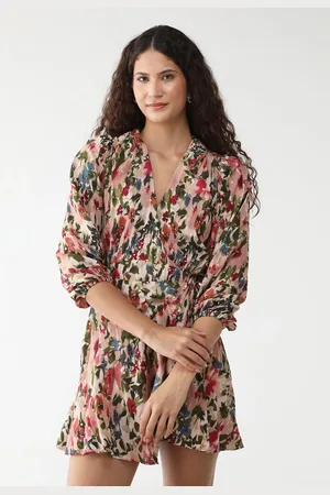 Gentleman Farmer Vestido Curto Jardim de Flor