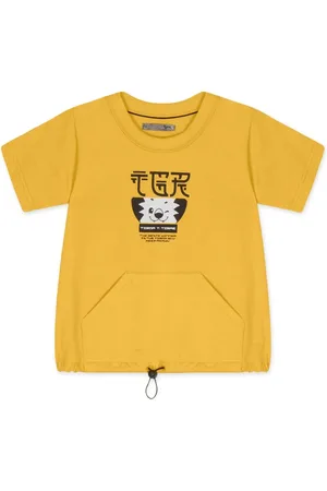 Tigor T. Tigre Infantil - Camiseta Manga Curta Masculina