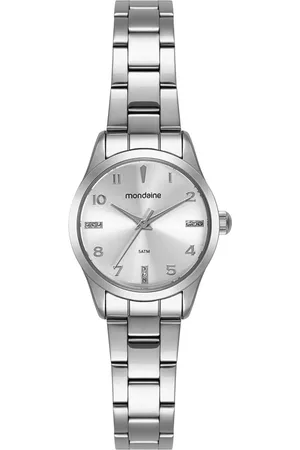 Mondaine Relógio Feminino Casual Estojo Mini Bolsa
