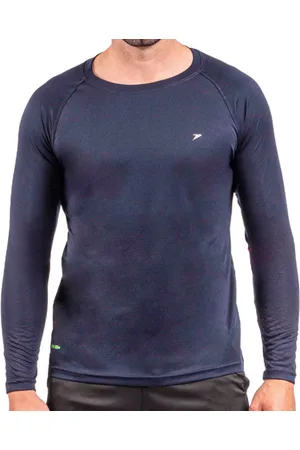 Poker Camisa Fator de Proteção UV 50+ Masculina - Marinho