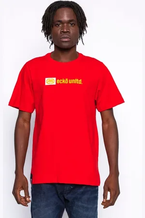Ecko Camiseta Estampada Vermelha