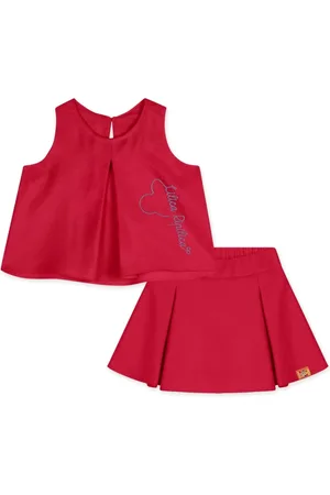 Lilica Ripilica Infantil - Conjunto Curto Alfaiataria Feminino