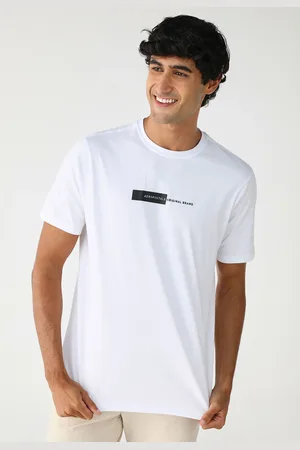 Aeropostale Camiseta Reta Logo Branca