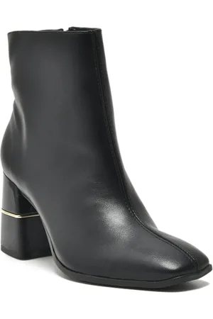 VIA MARTE Bota Feminina Salto Bloco Napa 099-003-01
