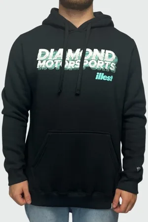 Diamond Moletom X Illest Motorsports Hoodie Preto
