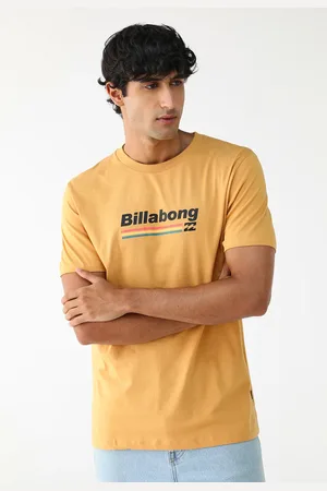 Billabong Camiseta Reta Logo Amarela