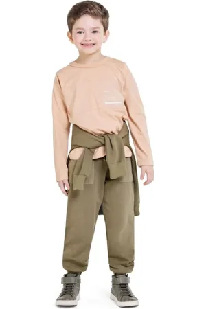 Marisol Infantil - Camiseta Manga Longa Masculina