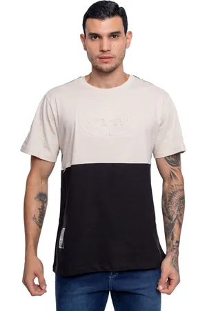 Ecko Camiseta Especial Areia e Preta