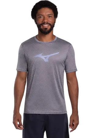 Mizuno Camiseta de Corrida Masculina Run Spark Mescla