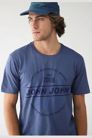 John John Camiseta Reta Logo