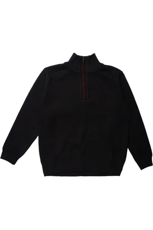 FACINELLI Suéter Masculino Delkor Plus Size Gola Alta Zíper