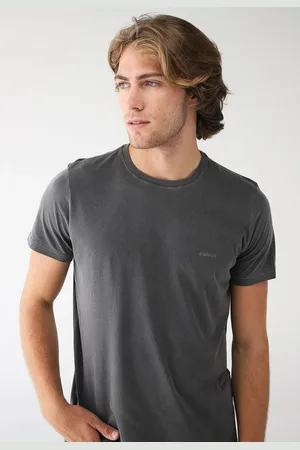 Colcci Camiseta Reta Mini Icon Grafite