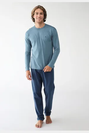 Malwee Conjunto de Pijama Reto Longo